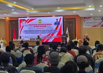 Gelar Sosialisasi, Distrik Agimuga Dorong Keluarga Jadi Fondasi Karakter Anak