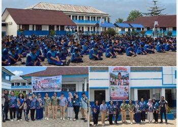 Generasi Sehat Tanpa Rokok dan Vape, SMP Negeri 8 Mimika Sambut Positif Kampanye Dinkes
