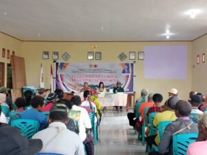 BPBD Mimika Bekali 60 Warga Iwaka Hadapi Bencana, Kesiapsiagaan Dimulai dari Keluarga