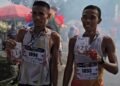 Taklukkan 10 Kilometer dalam 33 Menit, Serda La Ode Safruddin Juara Mimika City Run