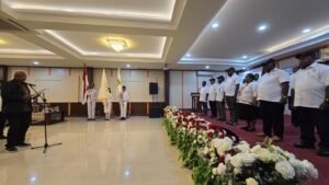 KONI Mimika Resmi Lantik Koordinator Distrik, Pembinaan Atlet Kini Menjangkau Kampung