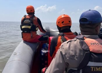 Perahu Ketinting Tenggelam di Muara Betcbamu Asmat, Tujuh Orang Masih Hilang