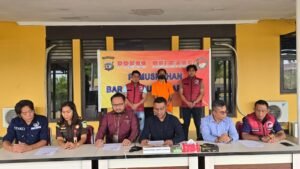 Satresnarkoba Polres Mimika Musnahkan 161,37 Gram Ganja Senilai Rp41 Juta