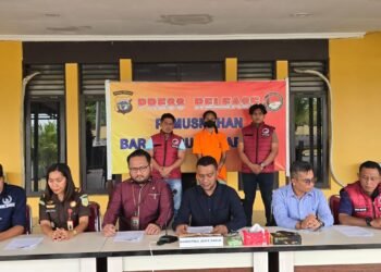 Satresnarkoba Polres Mimika Musnahkan 161,37 Gram Ganja Senilai Rp41 Juta