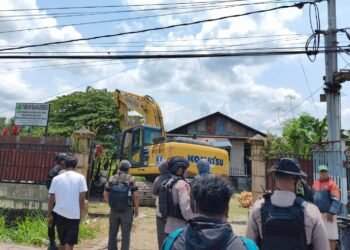 Putusan inkracht, PN Timika Eksekusi Lahan Sengketa 5.000 Meter Persegi di SP 2 Timika