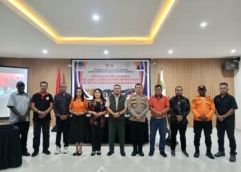 Perkuat Penanggulangan Bencana, BPBD Mimika Bentuk Forum Lintas Sektor