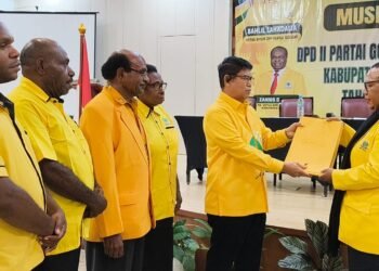 Trifena Tinal Nahkodai Golkar Mimika Lima Tahun ke Depan