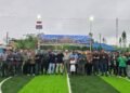 Meriahkan HUT ke-81 TNI, Pangkoops TNI Habema Gelar Turnamen Mini Soccer