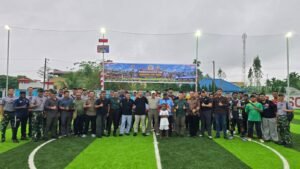 Meriahkan HUT ke-81 TNI, Pangkoops TNI Habema Gelar Turnamen Mini Soccer