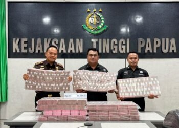Kejari Mimika Tuntaskan Eksekusi Uang Pengganti Rp31,3 Miliar, Disetor ke Kas Negara