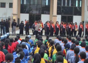 PPI Mimika Mulai Latihan Gabungan, 357 Pelajar Disiapkan Jadi Calon Paskibraka 2027