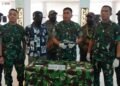 Lima Anggota Keluarga Eks OPM Kembali ke NKRI, Serahkan Tiga Senjata Api