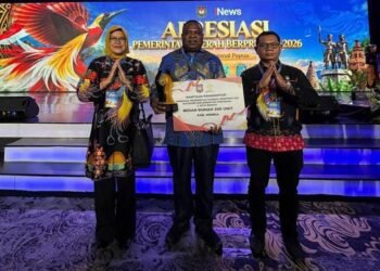 Pemkab Mimika Raih Terbaik I Program 3 Juta Rumah se-Papua, Dapat Dukungan Bedah 300 Rumah