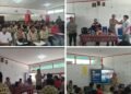 Sat Binmas Polres Mimika dan Karang Taruna Sosialisasikan Kamtibmas kepada Siswa SMK Hermon