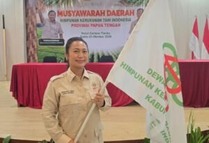 Dessy Putrika Dilantik Jadi Ketua HKTI Mimika, Fokus Perjuangkan Aspirasi dan Kesejahteraan Petani