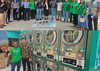 Pertama di Timika, KSW Laundry Coin Hadir dengan Konsep Cuci Sendiri