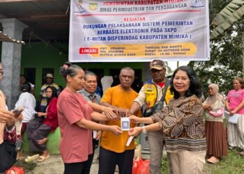 Disperindag Mimika Mulai Terapkan Barcode e-Mitan untuk Penjualan Minyak Tanah