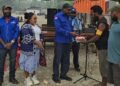 Ketua DPC Demokrat Timika, Nalio Jangkup Sumbang Babi dan Rp50 Juta untuk Peresmian Gereja Kingmi Jemaat Sinai SP 2