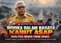 Bahaya Kabut Asap Mengancam, Bupati Mimika Siapkan Sekolah Belajar dari Rumah