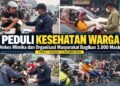 Lindungi Warga dari Bahaya Asap, Dinkes Mimika Bagikan 30.000