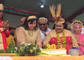 HUT ke-30 Mimika, Bupati Tekankan Persatuan dan Pemerataan Pembangunan