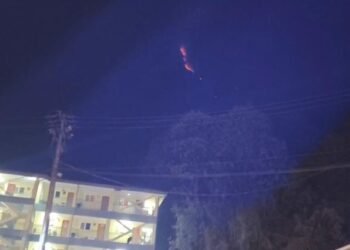 Kebakaran Lahan Terjadi di Kawasan  Tembagapura, Penyebabnya Belum Diketahui