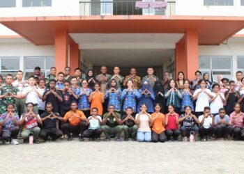 Pangkogabwilhan III Motivasi Siswa Sekolah Rakyat 75 Mimika, Siapkan Dukungan Fasilitas Olahraga