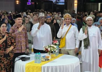 Hadiri Tabligh Akbar Bersama Habib Husein Ja’far, Bupati Mimika Tekankan Kerukunan