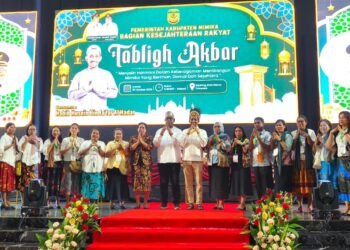 Habib Husein dan Bupati Johannes Rettob Tegaskan Toleransi Jadi Kekuatan Mimika