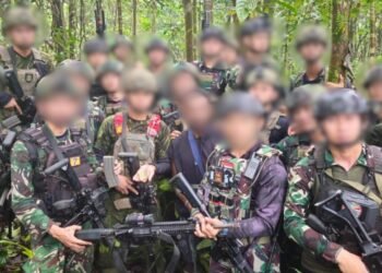Koops TNI Habema Berhasil Amankan Kembali Senjata Caracal yang Dirampas Kelompok OPM di Maybrat