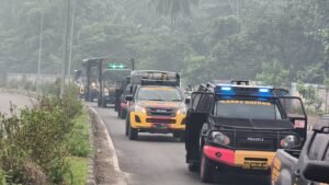 Cegah Gangguan Kamtibmas, TNI-Polri dan Instansi Terkait Gelar Patroli Skala Besar di Mimika