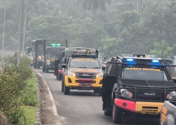 Cegah Gangguan Kamtibmas, TNI-Polri dan Instansi Terkait Gelar Patroli Skala Besar di Mimika