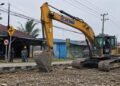 PUPR Mimika Rekonstruksi Jalan Hasanuddin, Fokus Titik Bergelombang yang Membahayakan
