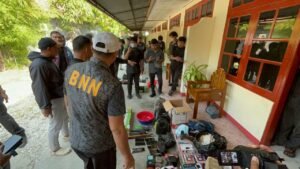 Operasi Sarang Narkoba di Kampung Vietnam, Polda Papua dan BNN Amankan 10 Orang
