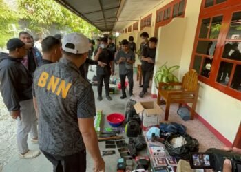 Operasi Sarang Narkoba di Kampung Vietnam, Polda Papua dan BNN Amankan 10 Orang