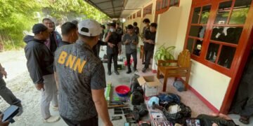 Operasi Sarang Narkoba di Kampung Vietnam, Polda Papua dan BNN Amankan 10 Orang