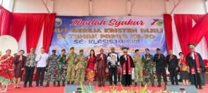 HUT ke-70 GKI di Tanah Papua, Klasis Mimika Teguhkan Komitmen Pelayanan Kasih dan Keadilan