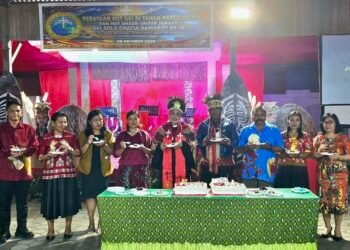 HUT GKI ke-70 dan Unsur Jemaat ke-18, GKI Sola Gratia Timika Gelar Kebaktian Penyegaran Iman