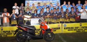SMPN 1 Nabire Barat Juara Kapolda Cup I 2026, Taklukkan SMPN 5 Nabire 1-0