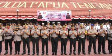 Wakapolda Papua Tengah: Semangat Sumpah Pemuda Harus Tercermin dalam Tugas Polri