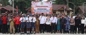 Sumpah Pemuda di Mimika Barat Jauh, Rettob Tegaskan Pembangunan Harus Merata hingga Kampung