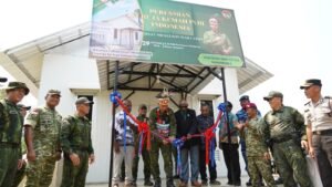 Delapan Tahun Menanti, TNI Resmikan Gereja GKII di Kampung Mosso Jayapura